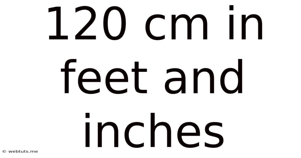 120 Cm In Feet And Inches