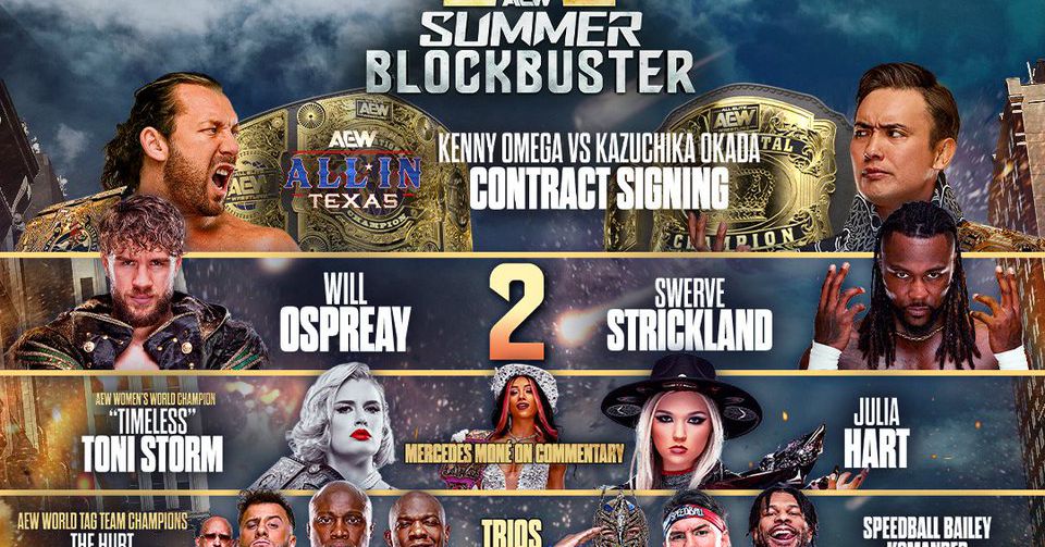 AEW Summer Blockbuster Results: Swerve Vs. Ospreay II