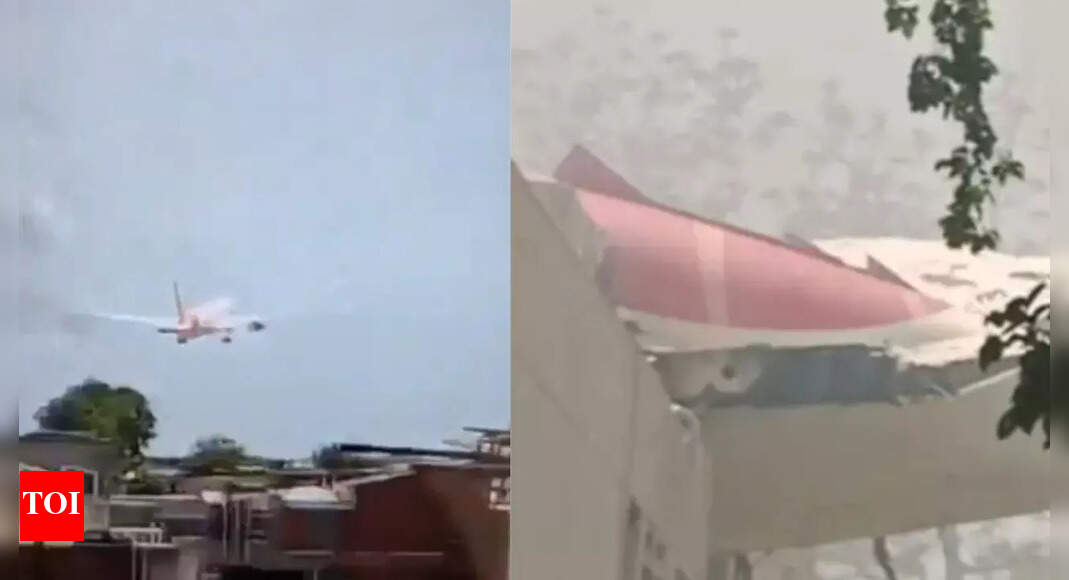 Air India Crash: Ahmedabad-London Flight Near Meghani Airport