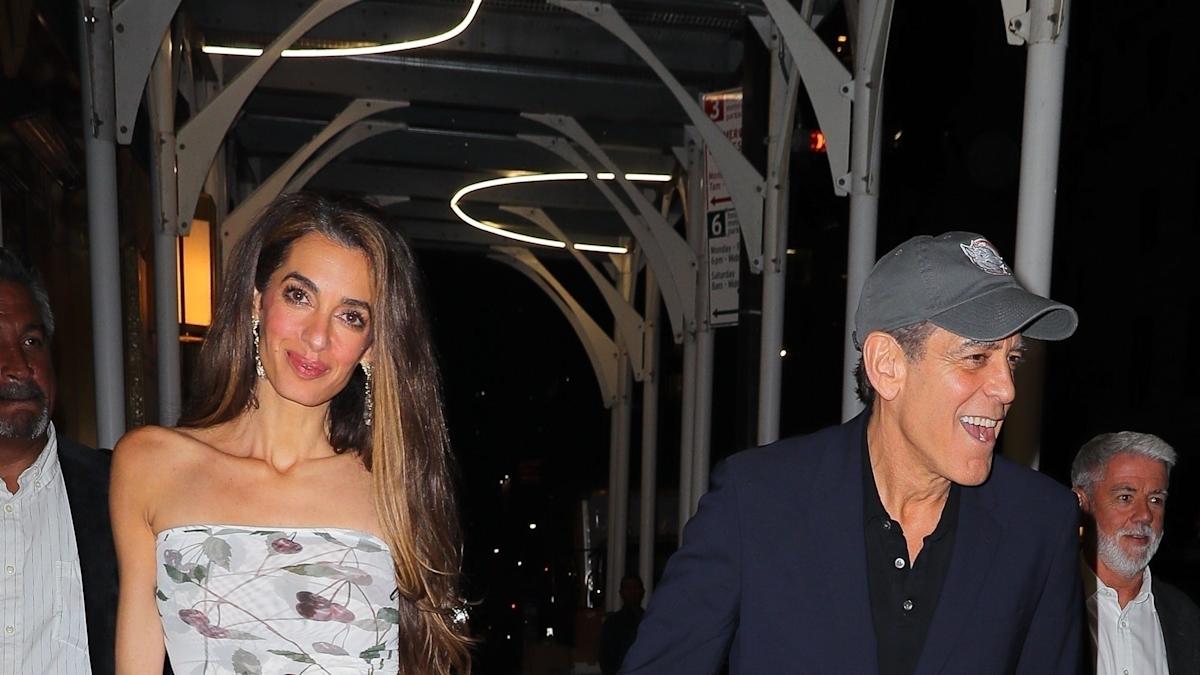 Amal Clooney's Stunning NYC Date Night Dress