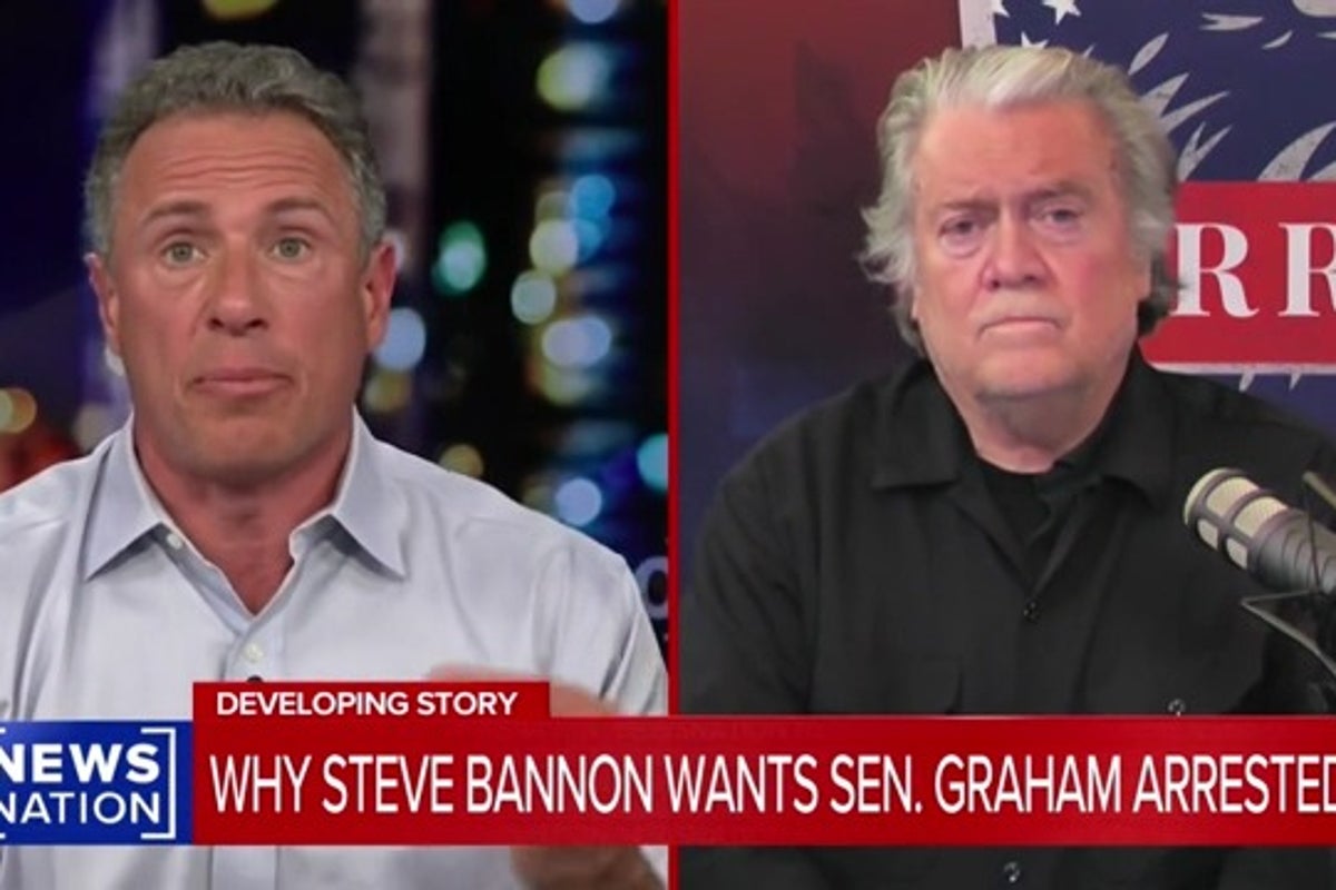 Bannon Calls For Graham's Jail Time Over Ukraine