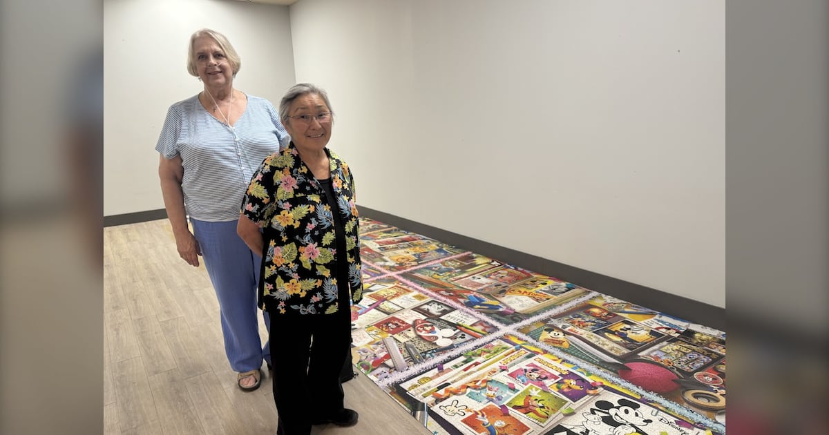 Calgary Mall Showcases Giant Disney Puzzle