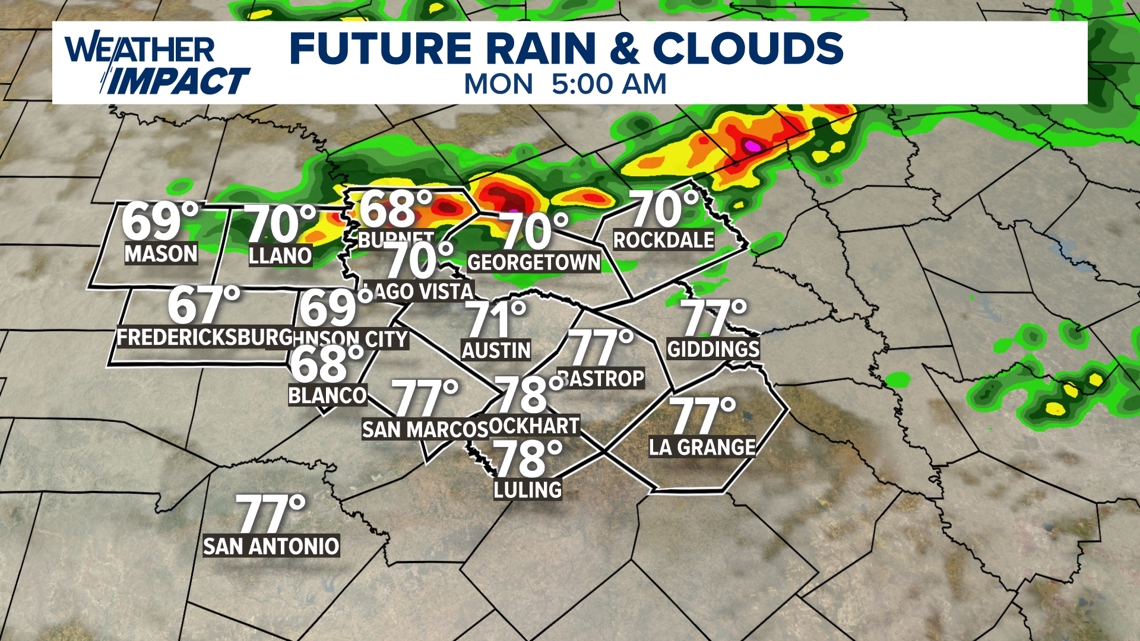 Central Texas: Multi-Day Storm Brings Relief Rain