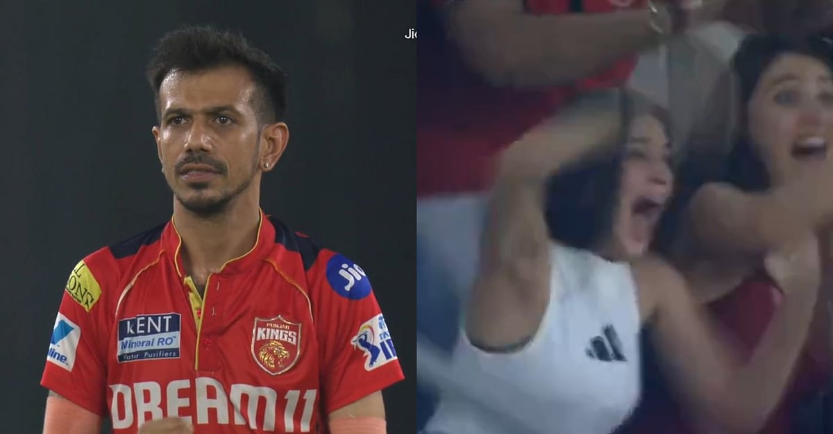 Chahal's Girlfriend Excited After PBKS Dismissal