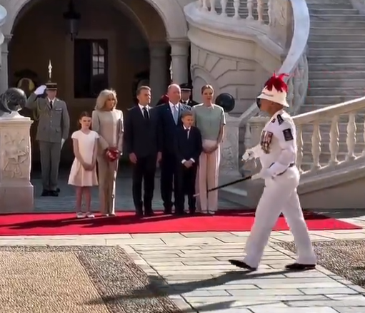 Charlene's Twins: French President's Visit