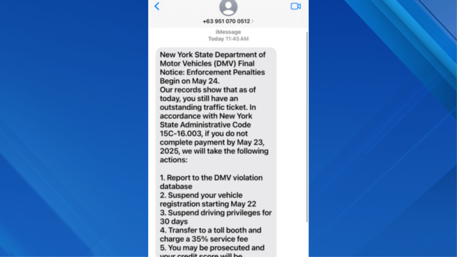 DMV Scam Text Alert: New York City Residents Beware