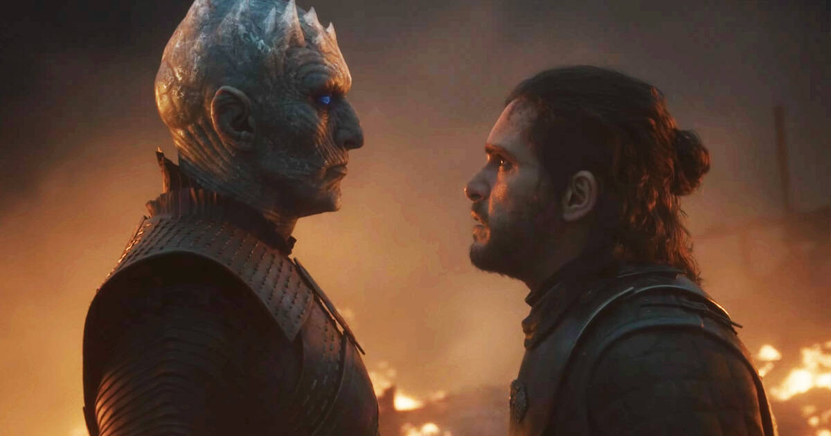 Jon Snow Vs. Night King: Game Of Thrones Trailer