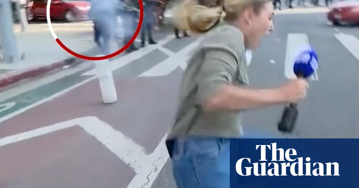 LA Protest: Nine Reporters Hit By Rubber Bullets