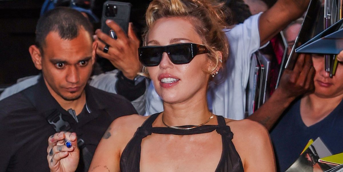 Miley Cyrus's NYC Sheer Gown & Bold Statements