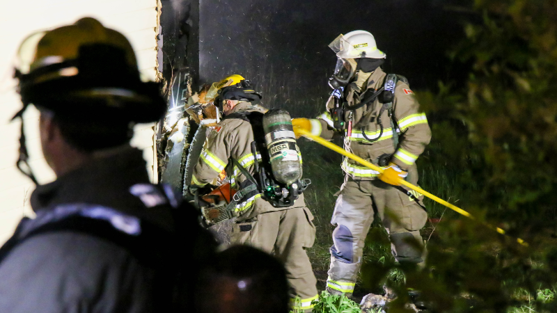 Overnight Fire Guts Empty House