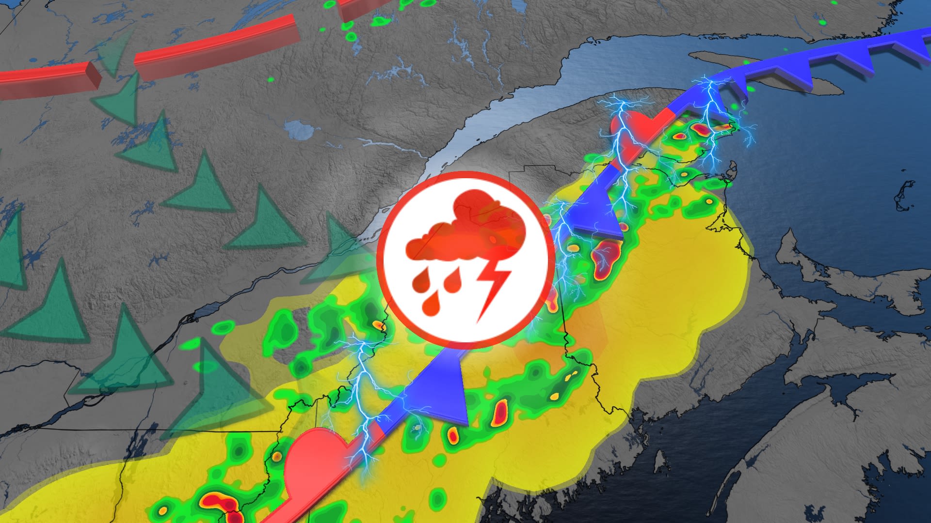Quebec Thursday Storms: Worst Avoided
