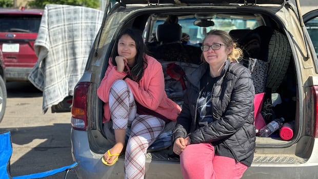 Sask. Evacuees: Parking Lot Living & Emergency Response Concerns