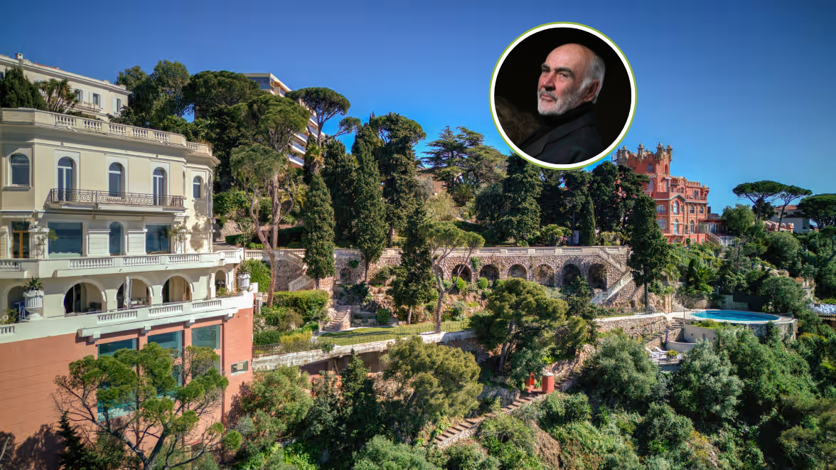 Sean Connery's $26.5M French Riviera Villa