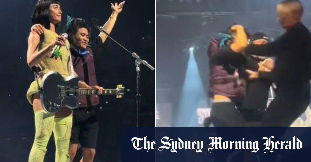 TikTok Prankster's Katy Perry Stage Invasion