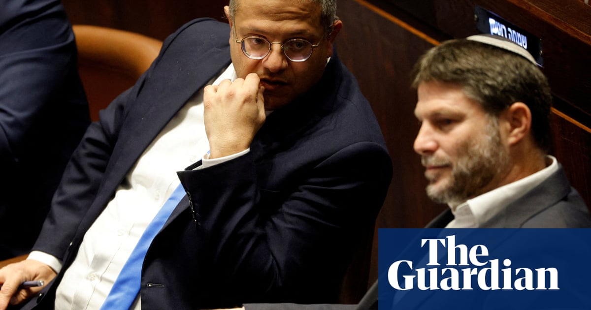 UK, Australia, Canada Sanction Israeli Ministers
